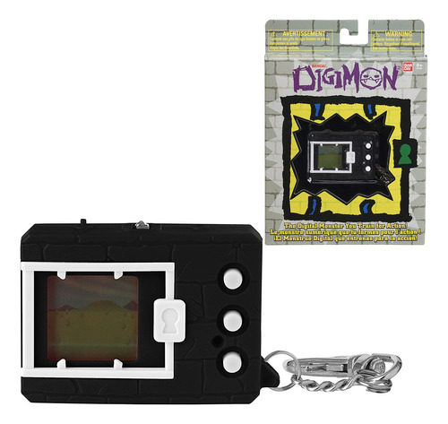 Bandai Tamagotchi Digimon Digivice Preto, Monster Pet Virtua