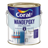 Tinta Epóxi Coral Wandepoxy 2,7l Brilho Componente A - Core