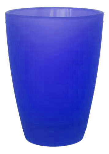 Set 12 Vasos Pampa Vidrio Color Esmerilado Durax 400ml