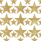 63 Piezas Estrellas Doradas Adhesivos De Pared Removibl...