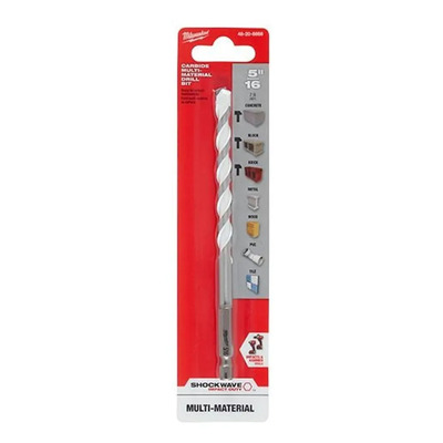 Broca De Carburo Shockwave 5\u002F16 Milwaukee 48-20-8888 | MercadoLibre