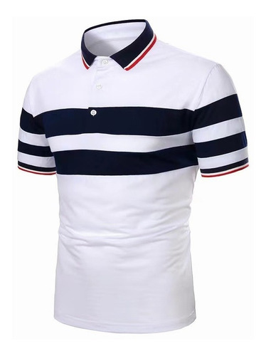 Playera Polo Manga Corta Slim Fit Moda Casual De Calidad