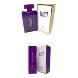 Kit Perfume Alien Mugler 100ml + Hidratante Corporal Alien Mugler  200ml Linha Isabelle Labelle Original Lançamento Feminino Le Parfum Importado