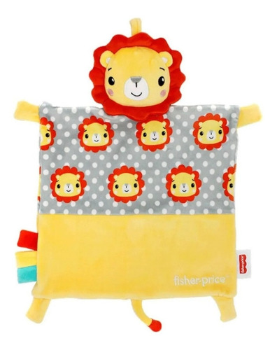 Fisher Price Baby Security Blanket Leoncito Manta De Apego Color Amarillo León