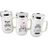 Taza Mug De Totoro Anime Tapa Espejo