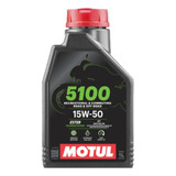 Aceite Motul Para Moto 4t 5100 15w50 Semi Sintetico 1 Litro