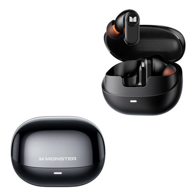 Audifonos Inalambricos Bluetooth Cancelacion Ruido Monster Negro