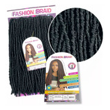 Cabelo Crochet Fashion Braid Goddess Fibra Premium Afro