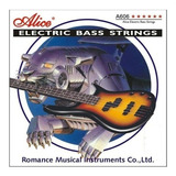 Cuerdas Bajo Eléctrico Alice 6 Cuerdas Bass 32-130 Niquel
