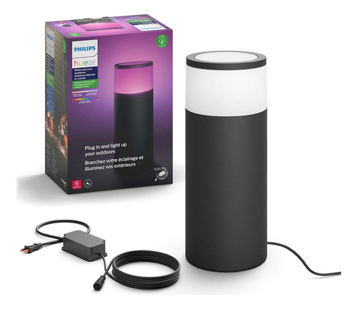 Lámpara Inteligente Philips Hue Calla Exteriores Multicolor Luz Blanco Cálido, Blanco Frío Y Multicolor