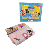 Cobertor Infantil Jolitex Turma Da Monica Menina 0,90x1,10m