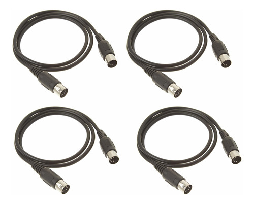 C & E Midi Cables 0 9 Metros Paquete De 4