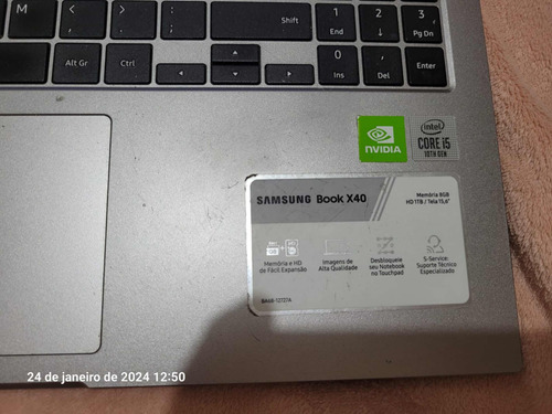 Notebook Samsung Book X40 Intel® Coretm