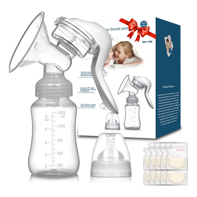 Sacaleches Manual Para Mamás | Ligero Y Portátil | Ideal Para Viajes Y Uso Diario | Incluye Biberón Antideslizante | MercadoLibre