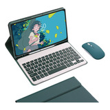 Capa, Teclado+mouse Para Galaxy Tab S6 Lite 10.4 P610 P615
