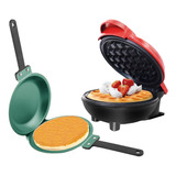 Pack Sarten Panquequera Sarten Doble + Wafflera Mini Wafless