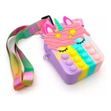 Cartera Popit Diseño Unicornio 