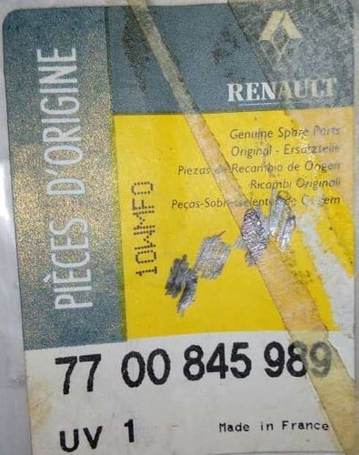Emblema  Cromado Maleta Renault Megane Parte 77-00-845-989  Foto 5