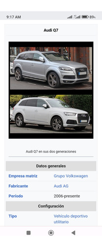 Gato Capot Audi Q7 Ao 2006 Al 2015 Foto 3