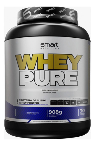 Proteina Whey Pure 2 Lb Smart - g a $120