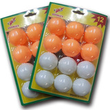 Pelotas De Ping Pong Incluye: 2 Paquetes De 12pzas. Cada Uno