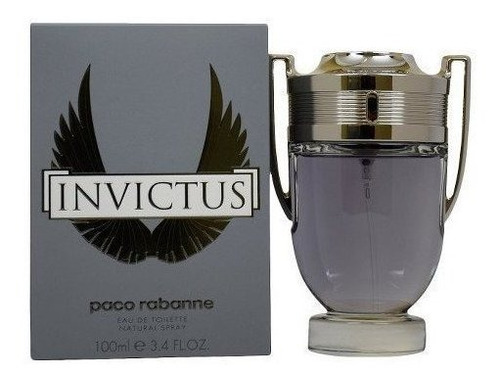 Edt 3.4onzas Invictus De Paco Rabanne Para Hombre En Spray 