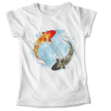 Blusa Dama Niña Peces Koi Japon Japoneses Playera #604