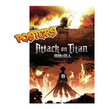 12 Posters De Attack On Titan (grandes)