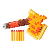 Pistola Lanza Dardos Nerf X Minecraft Firebrand Original 