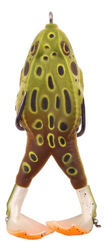 Señuelo Caster Prop Frog 9.5cm 13.5gr Rana Goma Antienganche Color C3