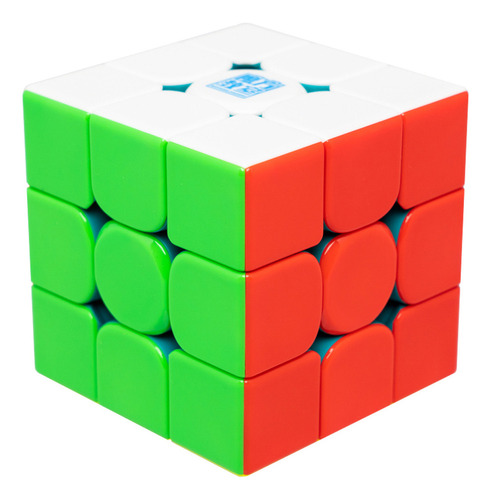 Cubo Mágico 3x3 Moyu Super Rs3m V2 Con Recubrimiento Uv - Ma