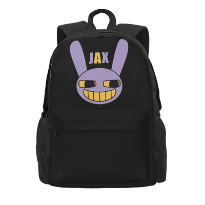 Mochilas Jax With Name (the Amazing Digital Circus) Para Niños Y Niñas, Mochila Escolar Para Niños, Mochila Escolar, Mochila De Viaje, Bandolera | Meses sin interés