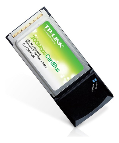 Cartão Wireless Tp-link Cardbus Adapter 300 Mbps Novo
