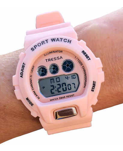 Reloj Tressa Bree Digital Unisex Wr * Taggershop