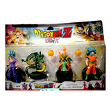 Blister De Dragón Ball Z Para Niños X4 Personajes