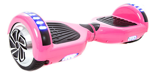 Skate Elétrico 6,5 Rosa Hoverboardx Com Bluetooth E Bolsa