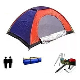 Carpa Camping Impermeable, Liviana Y Fresca Para 2 Personas