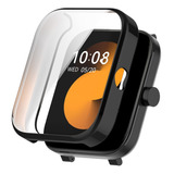 Funda De Reloj De Tpu Negra Para Xiaomi Haylou Gst/gst Lite