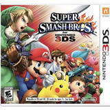 Super Smash Bros Nintendo 3ds / Completo Con Manual Póster 