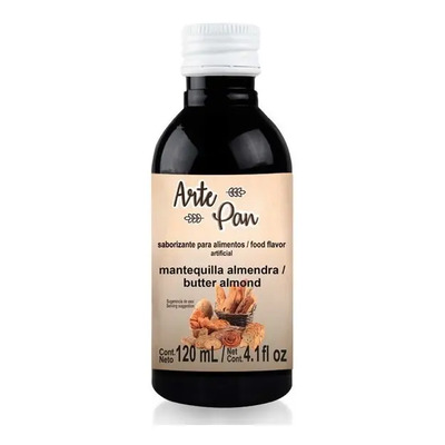 Concentrado Mantequilla Almendra 120ml Repostería Arte Pan | MercadoLibre