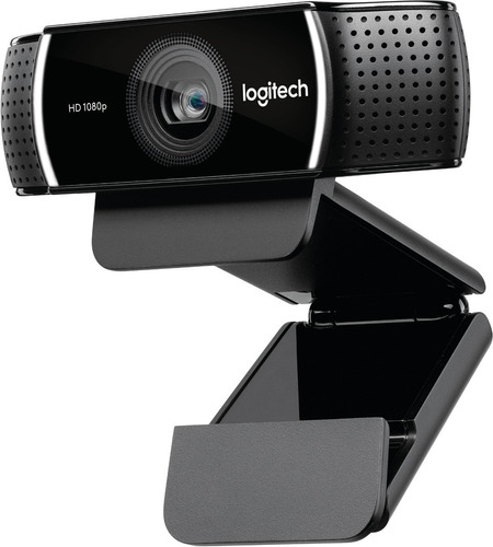 Logitech Webcam Hd Pro C922 1920x1080 Pixeles Usb Negro