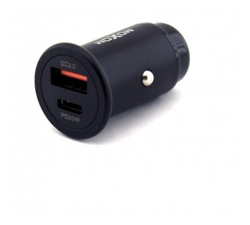 Cargador Rapido Para Auto Doble Usb 18w - Usb C 20w  Moxom 