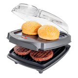 Grill Burger Oster 2 Em 1 Ogrl500 Inox Com Estufa 127v