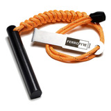 Fire Starter Ferrofire Fs124 Con Varilla De Ferrocerio Y Cue