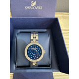 Reloj Swarovski Original De Mano Color Plateado