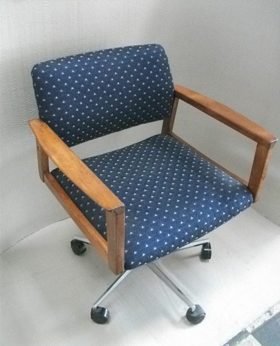 Silla Escritorio Nautica, Madera, Mueble, Sillon, Oficina.