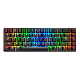 Lexonelec Mk 68 60% Teclado Mecánico Juegos, Teclado Con C,