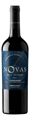 Vinho Chileno Tinto Carmenere Gran Reserva Novas Emiliana 750ml