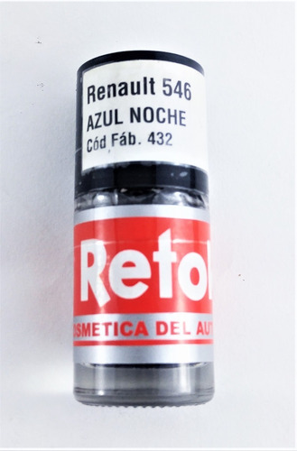 Pintura Retok  Renault Azul Noche Cod. Fabrica 432