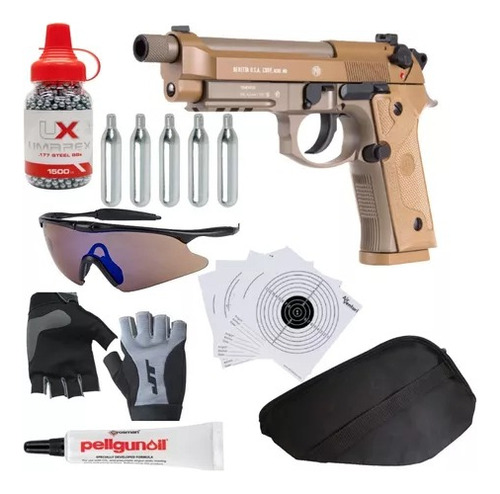 Umarex M9a3 Blowback Beretta Co2 Full Auto 4.5mm Xchws P